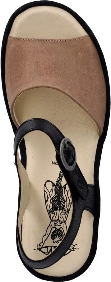 Fly London Sandalen met gesp Zwart - Foto 4