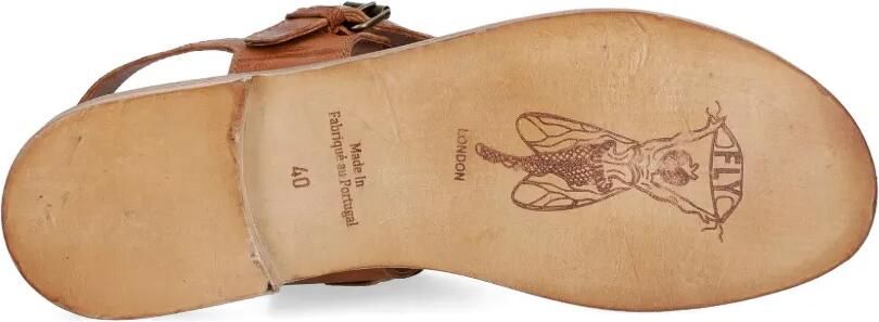 Fly London Sandalen met gespsluiting Bruin - Foto 5