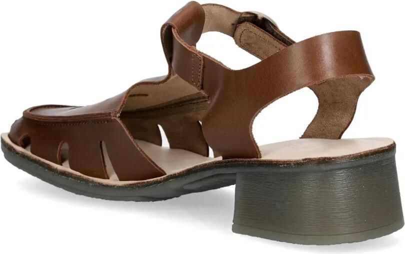 Fly London Sandalen met gespsluiting Bruin - Foto 3