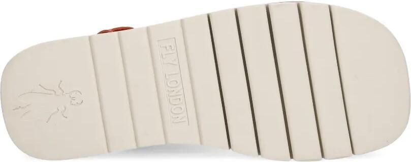 Fly London Sandalen met plateauzool Rood - Foto 4