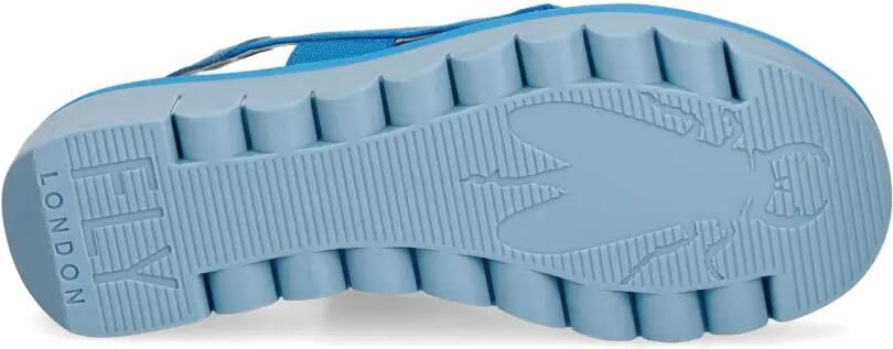Fly London Sandalen met sleehak Blauw - Foto 5