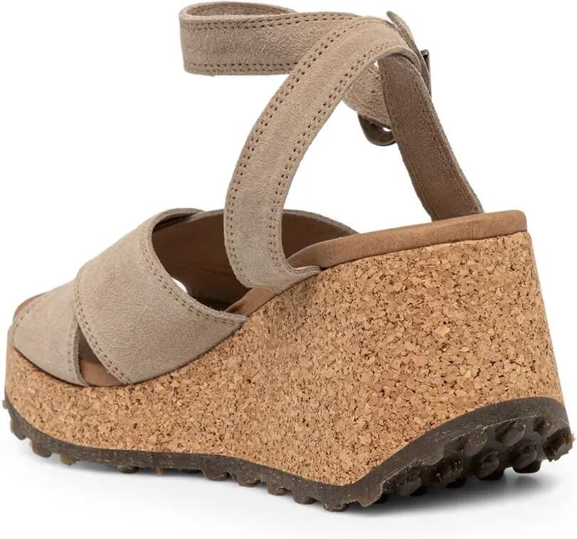 Fly London Sandalen met sleehak en gespsluiting Beige - Foto 3