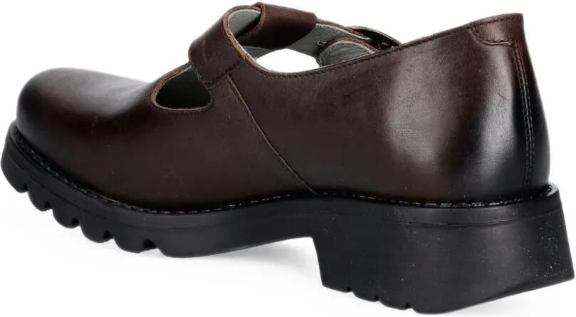 Fly London Schoenen met gespsluiting en T-bandje Bruin - Foto 3