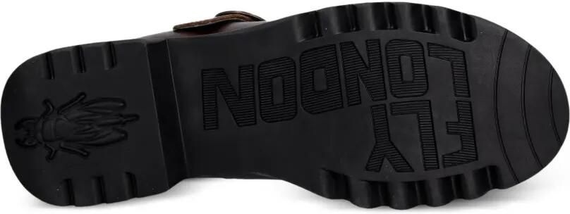Fly London Schoenen met gespsluiting en T-bandje Bruin - Foto 5