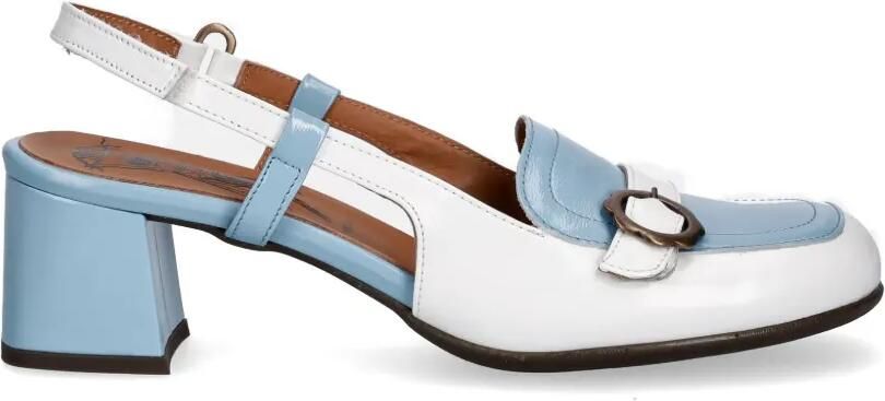 Fly London Slingback pumps met gespdetail Wit