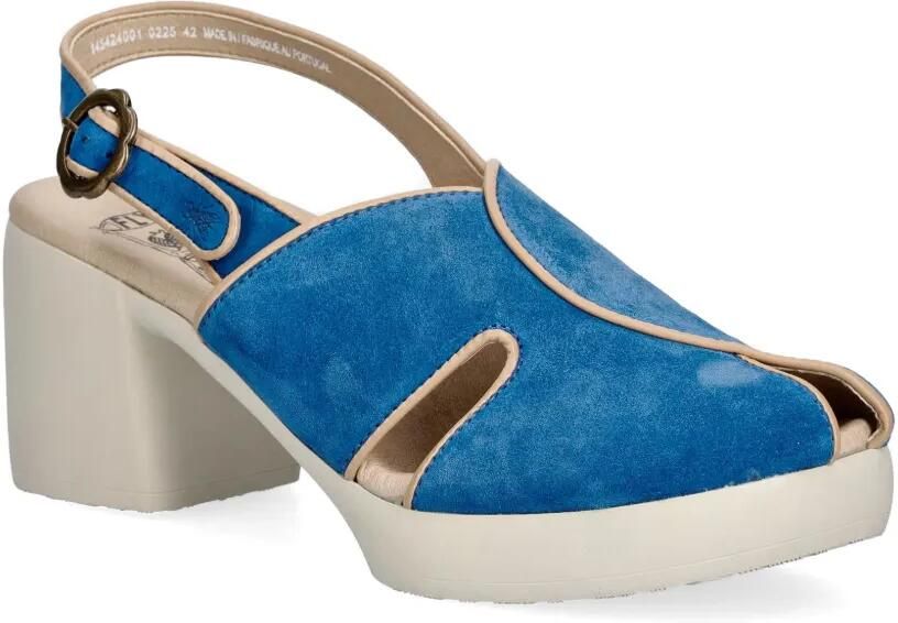 Fly London Slingback sandalen met gespsluiting Blauw - Foto 2