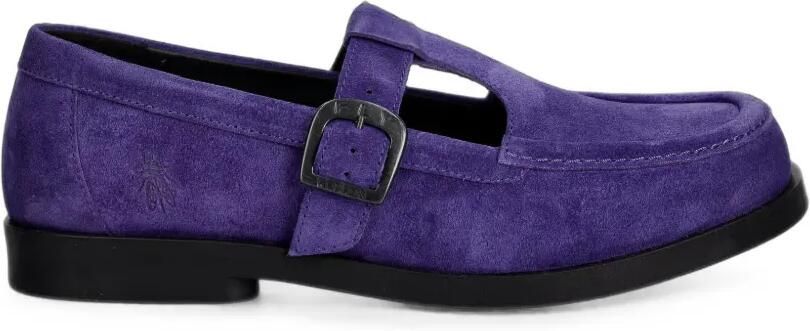 Fly London Suède gespschoenen Paars