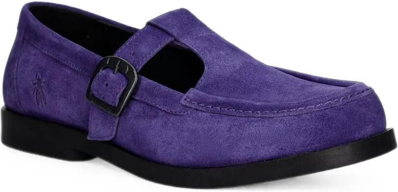 Fly London Suède gespschoenen Paars - Foto 3