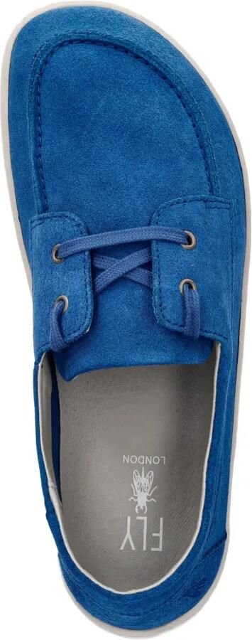 Fly London Suède loafers met veters Blauw - Foto 2