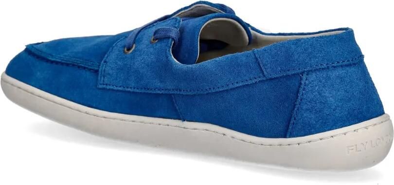 Fly London Suède loafers met veters Blauw - Foto 3