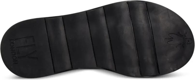 Fly London TORK514FLY leren ballerina's met klittenband Zwart - Foto 5