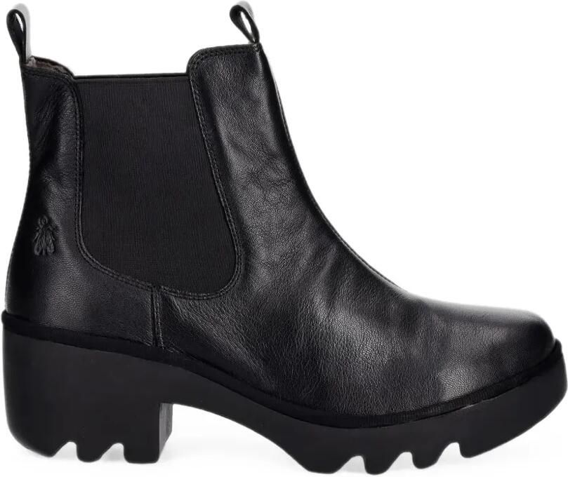 Fly London TRIG514FLY Chelsea laarzen met chunky zool Zwart