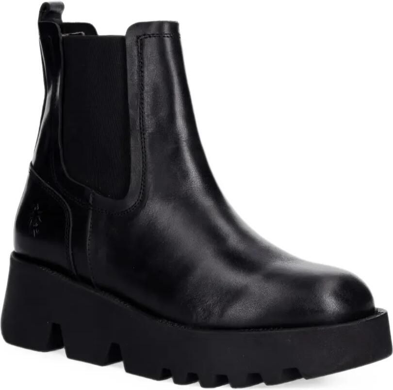 Fly London ZUFY502FLY Chelsea laarzen met chunky zool Zwart