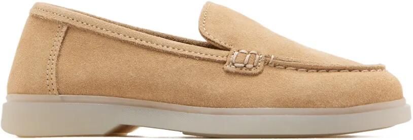 Forsa Dune loafers met stiksel Beige