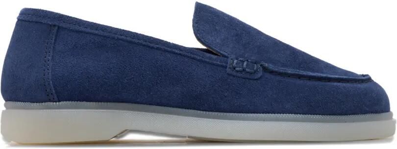 Forsa Dune loafers met stiksel Blauw