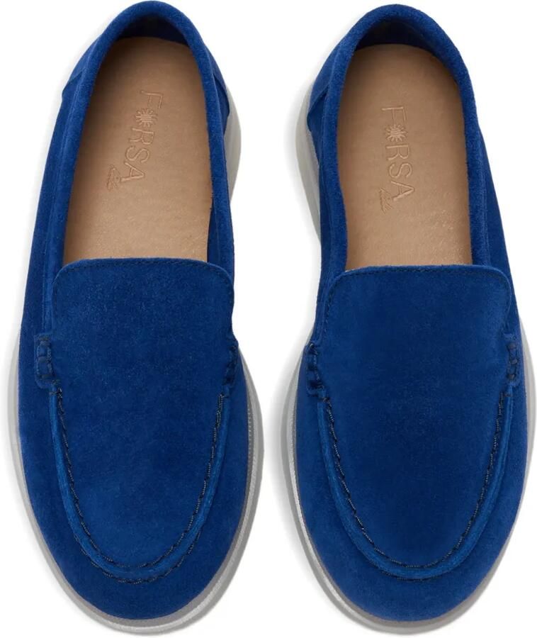 Forsa Loafers met stiksel Blauw - Foto 3