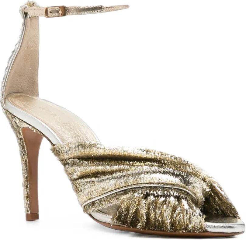 Forte Geknoopte sandalen Goud - Foto 3