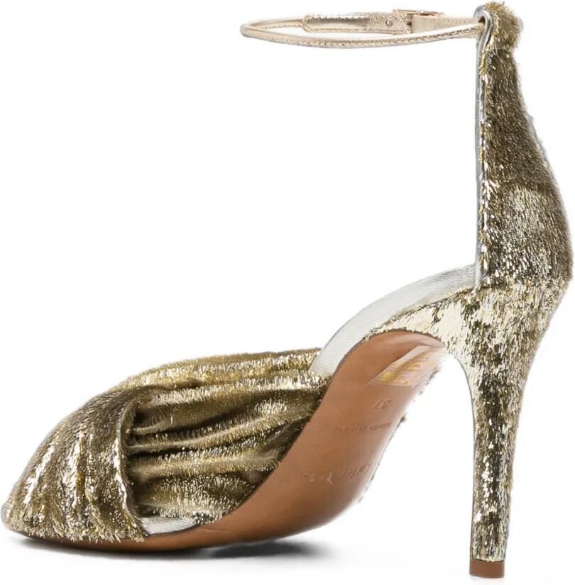 Forte Geknoopte sandalen Goud - Foto 2