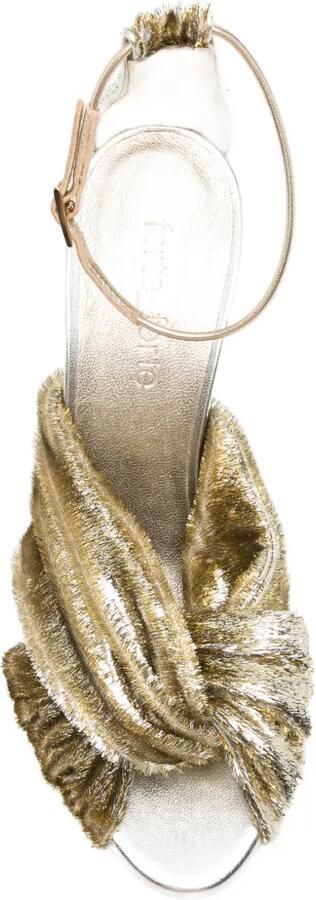 Forte Geknoopte sandalen Goud - Foto 4