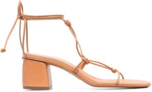 Forte Sandalen met open neus Beige
