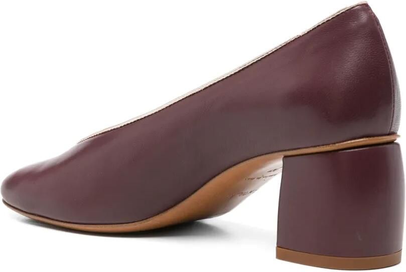 Forte Pumps met blokhak Rood - Foto 2