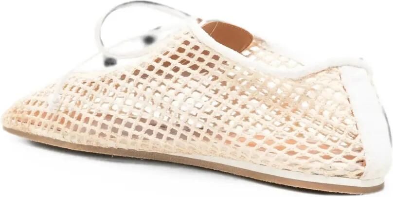 Forte Sneakers met mesh vlak Wit - Foto 4