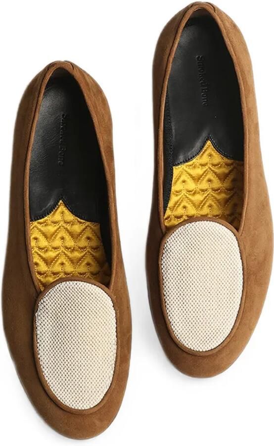 Fortela Hampton suède slippers Bruin - Foto 2