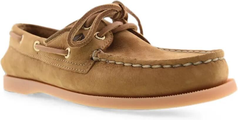 Fortela Leren bootschoenen Beige