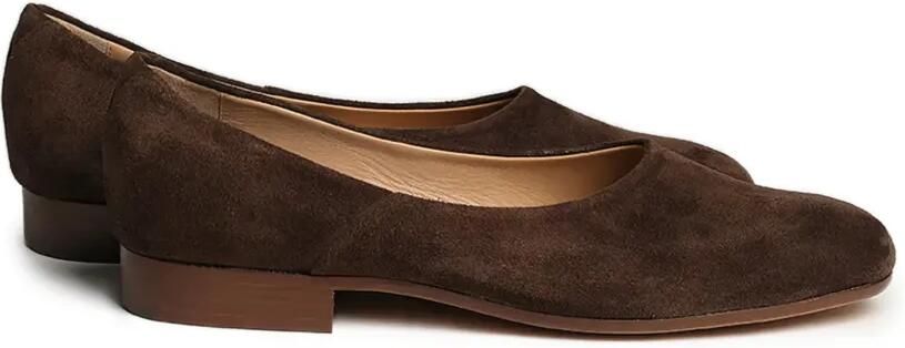 Fortela Smokedbone suède slippers Bruin