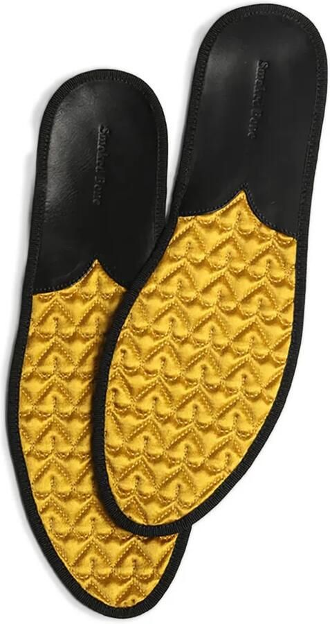 Fortela Smokedbone suède slippers Bruin - Foto 3
