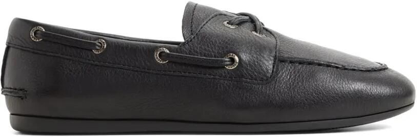 Fortela Sperry leren bootschoenen Zwart