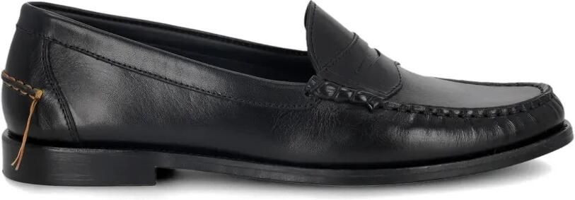 Fortela Valerie leren loafers Zwart