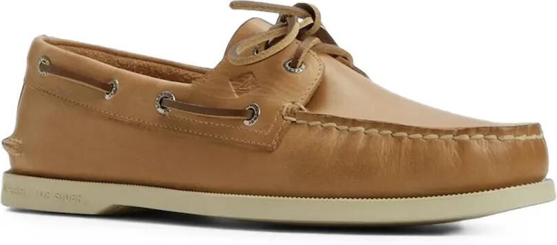 Fortela x Sperry 2-Eye leren bootschoenen Bruin