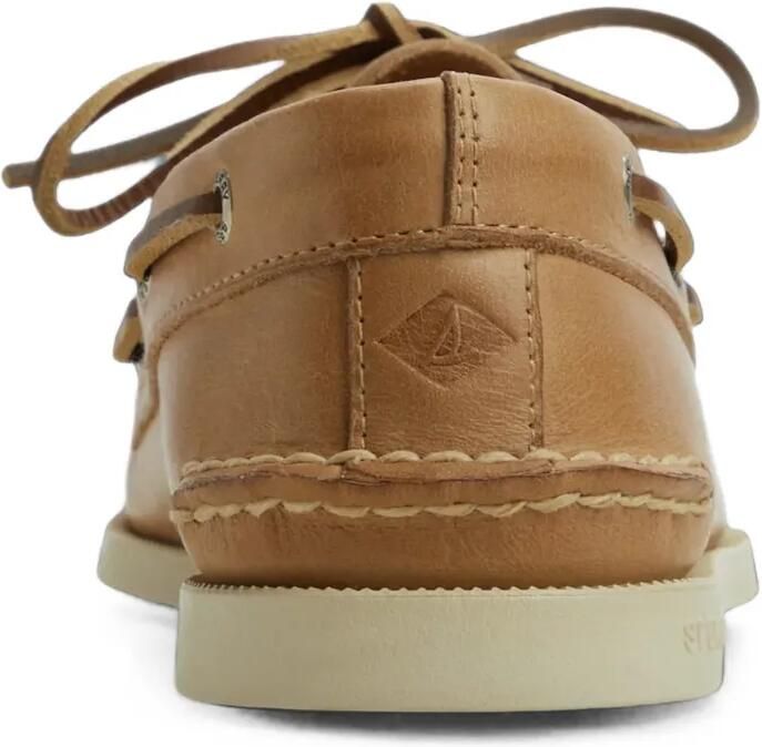 Fortela x Sperry 2-Eye leren bootschoenen Bruin - Foto 2