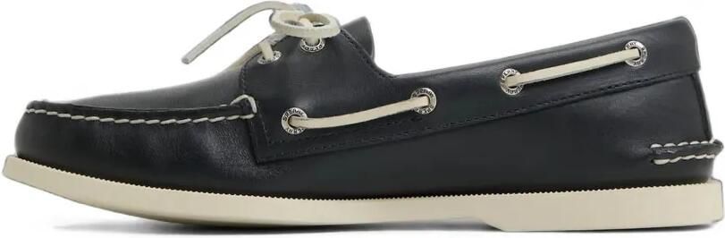 Fortela x Sperry A o 2 eye leren bootschoenen Blauw - Foto 4