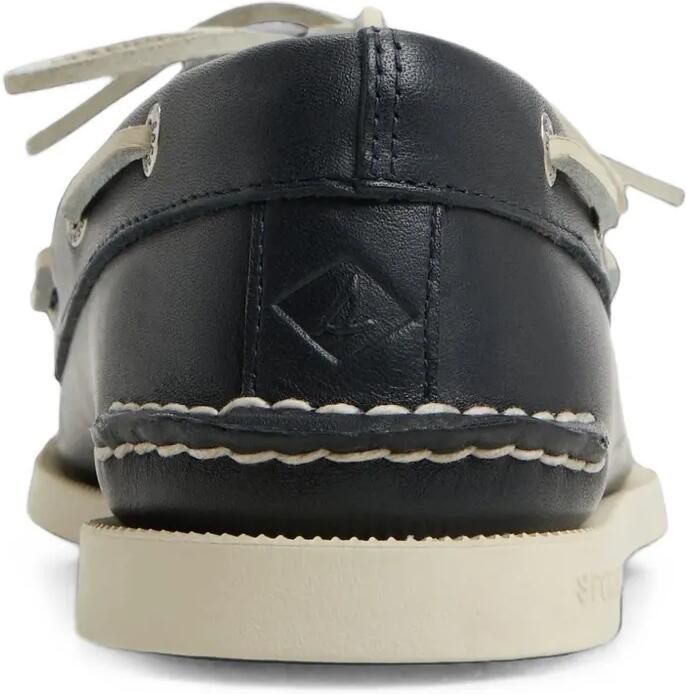Fortela x Sperry A o 2 eye leren bootschoenen Blauw - Foto 2