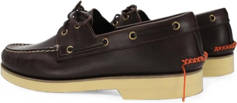 Fortela x Sperry leren bootschoenen Bruin - Foto 4