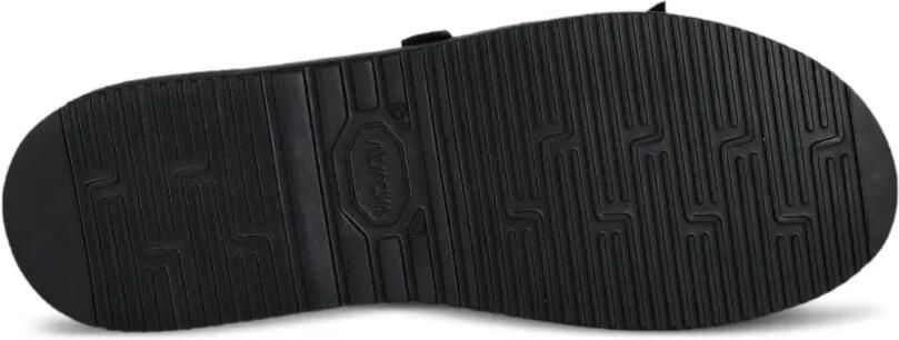Fracap Leren sandalen met gesp Zwart - Foto 5