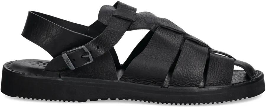 Fracap Leren sandalen Zwart