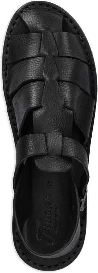 Fracap Leren sandalen Zwart - Foto 4