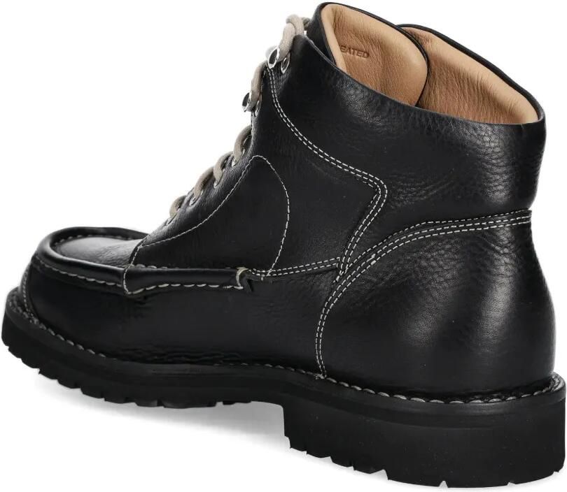 Fracap Veterlaarzen met stikseldetail Zwart - Foto 2