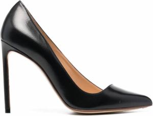 Francesco Russo Pumps met puntige neus Zwart