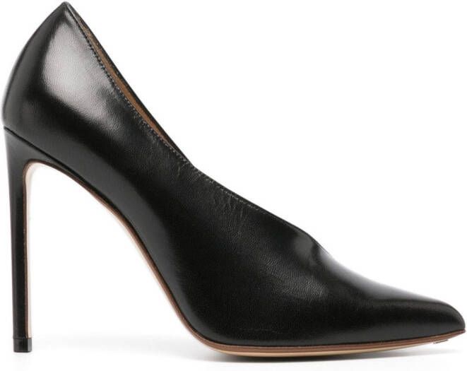 Francesco Russo Asymmetrische pumps Zwart