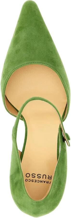 Francesco Russo 55 mm pumps met puntige neus Groen - Foto 4