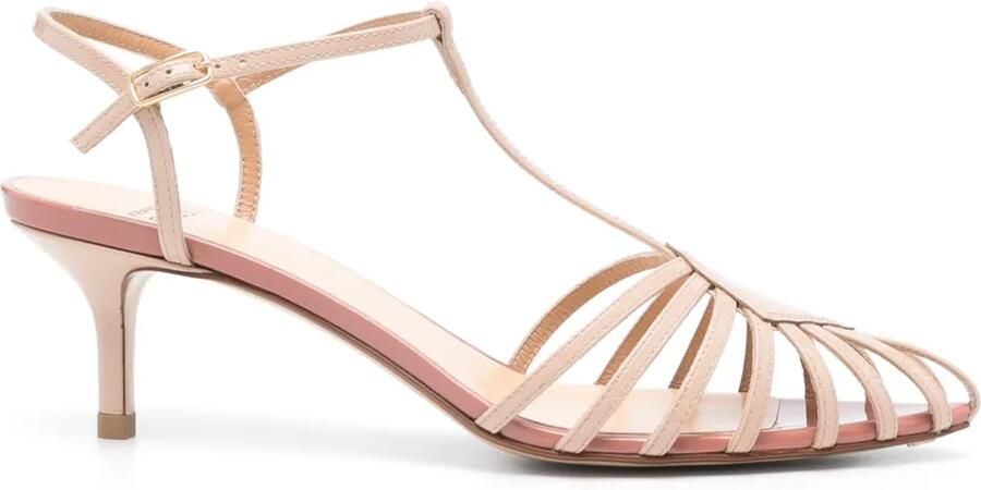 Francesco Russo 55 mm R1S503 sandalen Beige