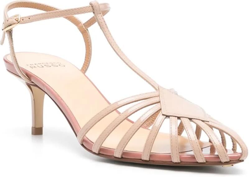 Francesco Russo 55 mm R1S503 sandalen Beige - Foto 2