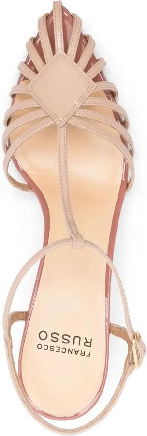 Francesco Russo 55 mm R1S503 sandalen Beige - Foto 4