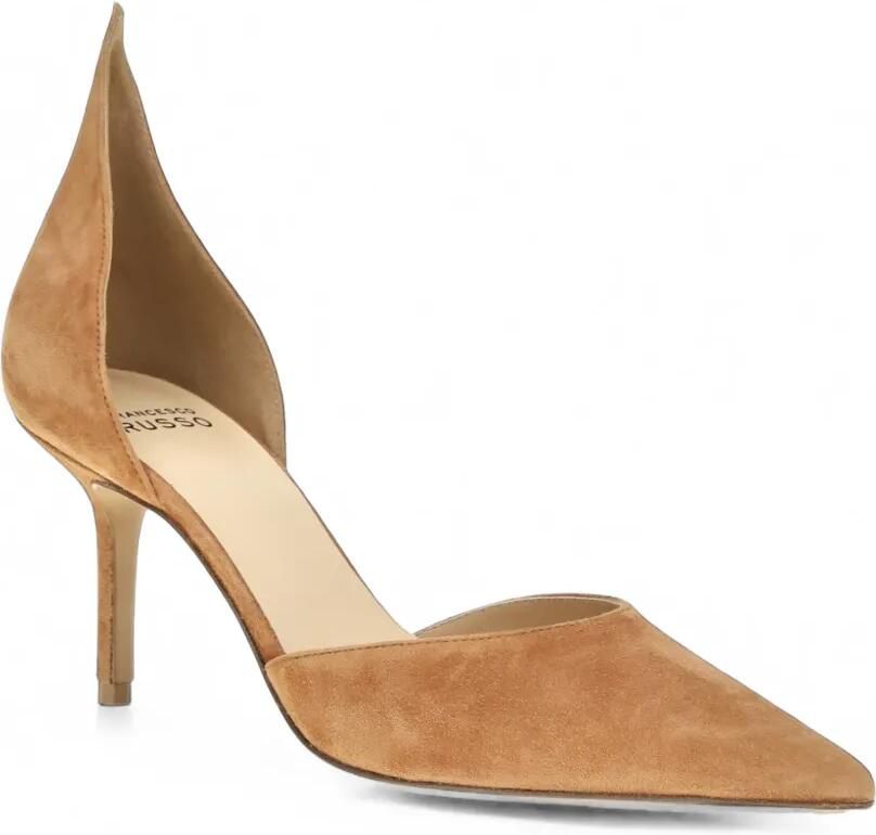 Francesco Russo Flame d'Orsay pumps met puntige neus Bruin - Foto 2