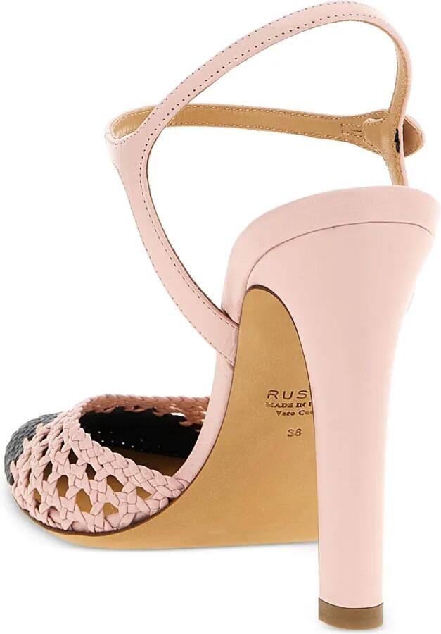 Francesco Russo Gehaakte pumps Roze - Foto 2