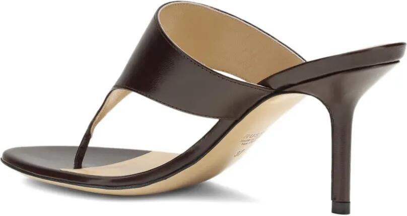 Francesco Russo Stiletto sandalen Bruin - Foto 3